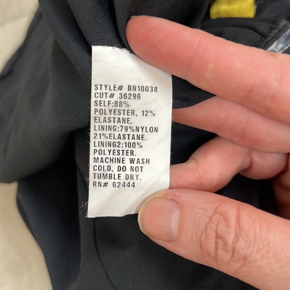 NICOLE MILLER sexy black strapless classic gown with train. Ruched, tailored. 2 - Picture 17 of 17